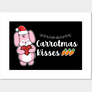 Carrotmas Kisses Posters and Art